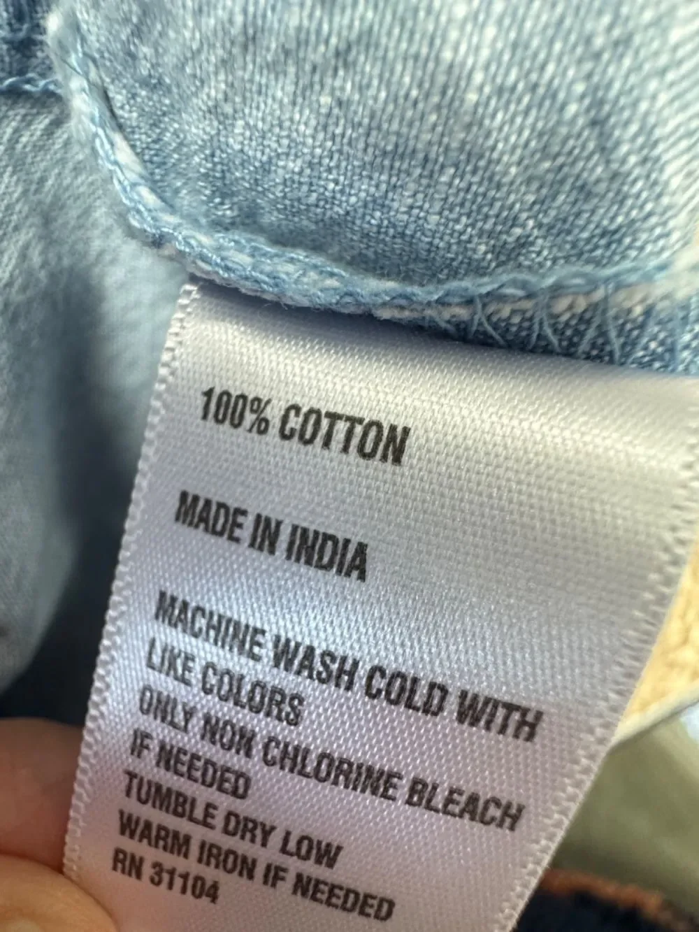 True Craft Juniors Light Wash Denim Tiered Sundress Size XS